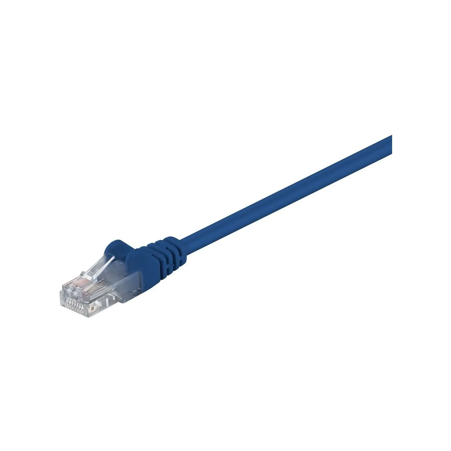 Goobay | CAT 5e patch cable, U/UTP | 68345 | Blue RJ45 male (8P8C) | RJ45 male (8P8C)