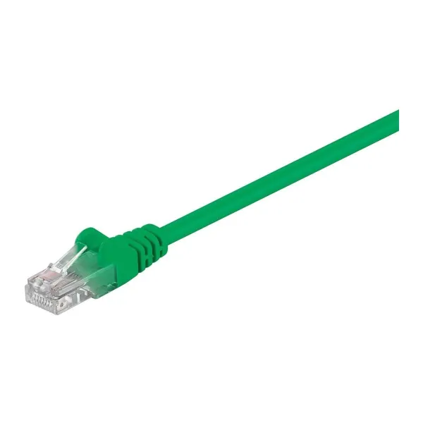 Goobay | CAT 5e patch cable, U/UTP | 68338 | Green RJ45 male (8P8C) | RJ45 male (8P8C)