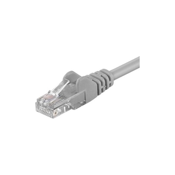 Goobay | CAT 6 patch cable, U/UTP | Grey RJ45 male (8P8C) | RJ45 male (8P8C)