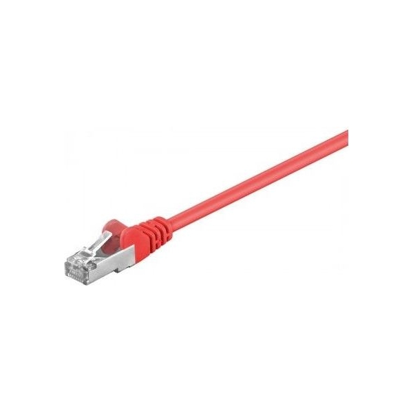Goobay | CAT 5e patchcable, F/UTP, red