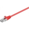Goobay | CAT 5e patchcable, F/UTP, red