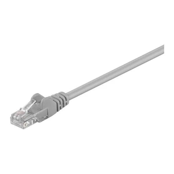 Goobay | CAT 5e patch cable, U/UTP | 68387 | Grey RJ45 male (8P8C) | RJ45 male (8P8C)