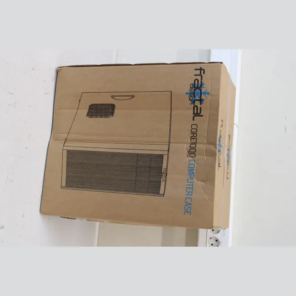 Fractal Design Core 1000 USB 3.0  |   Fractal Design | Core 1000 USB 3.0 | Black | Micro ATX | DAMAGED PACKAGING, BENT ON THE SI