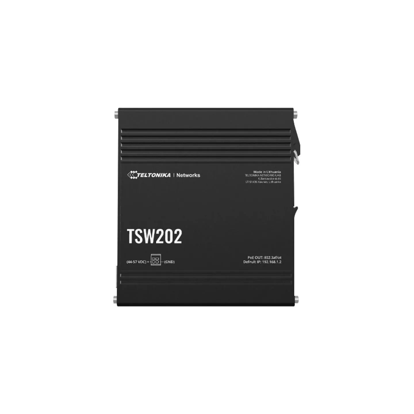 Teltonika MANAGED IOT SWITCH TSW202 POE+ 8X1GB RJ45 2X1GB SFP