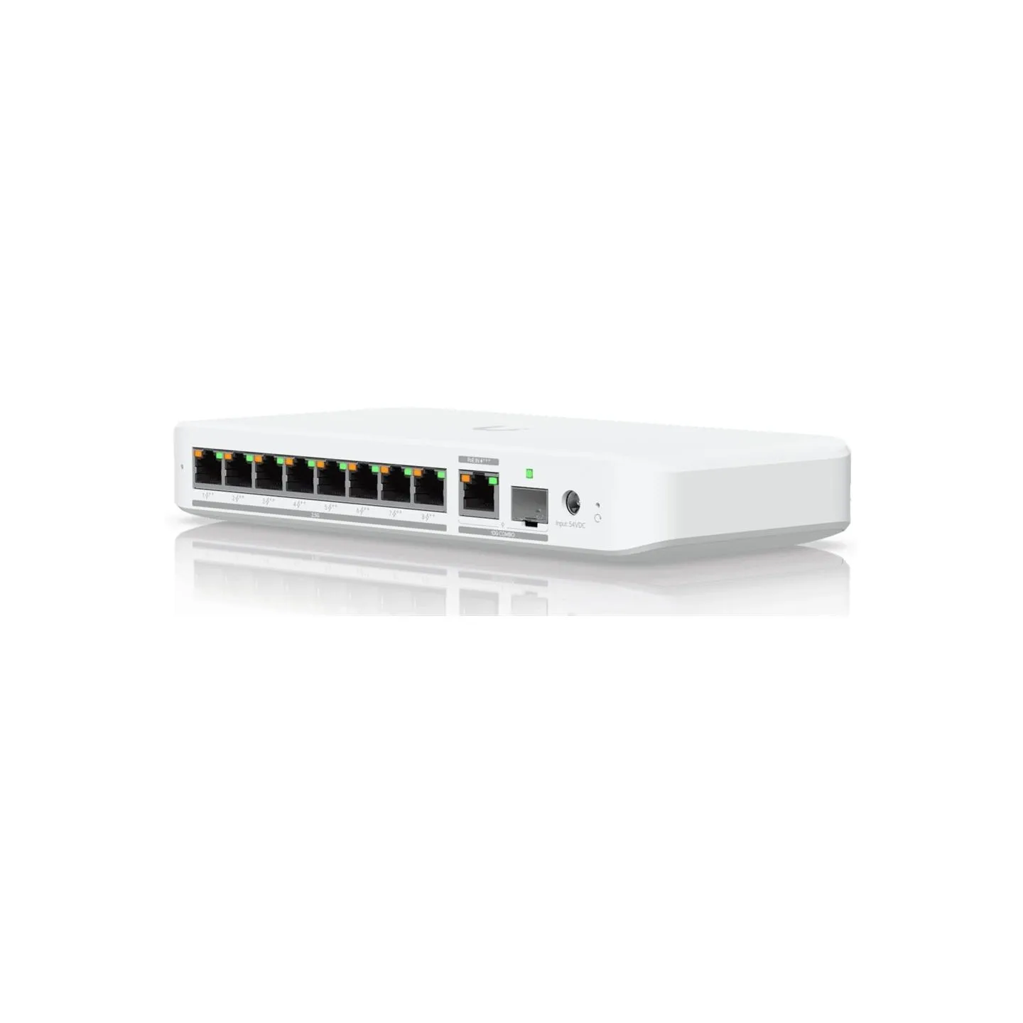 Ubiquiti Flexible, 8-port 2.5 GbE PoE++ switch with a 10 GbE RJ45/SFP+ combination uplink port | USW-Flex-2.5G-8-PoE | Managed |