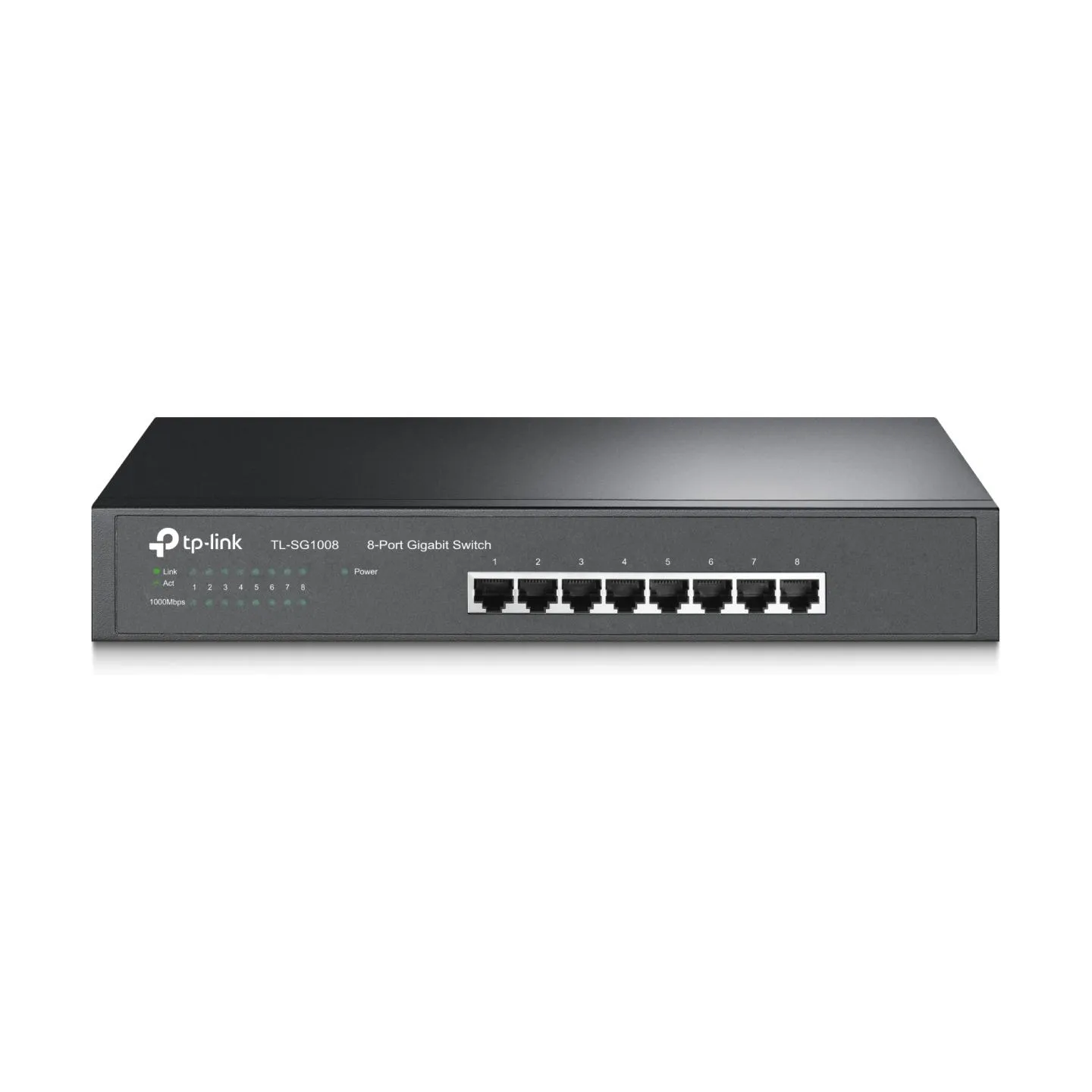 Tp-Link | 8-Port Gigabit Switch | TL-SG1008 | Unmanaged | Desktop/Rackmountable
