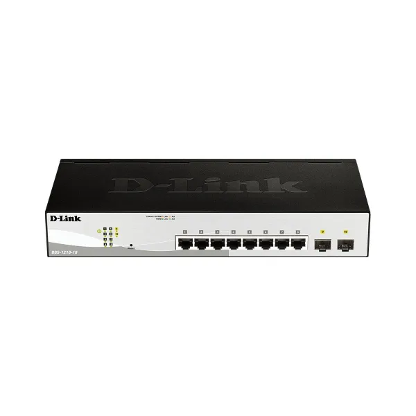 D-Link | 10-Port Gigabit Smart Managed Switch | DGS-1210-10 | Managed L2+ | Rackmountable