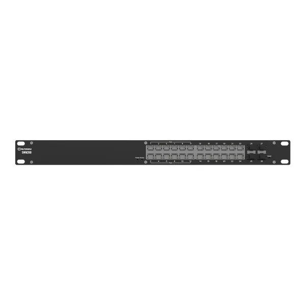 Teltonika Managed PoE+ switch 12x PoE+& 12 x Gigabit Ethernet ports PROFINET and MRP support | Teltonika