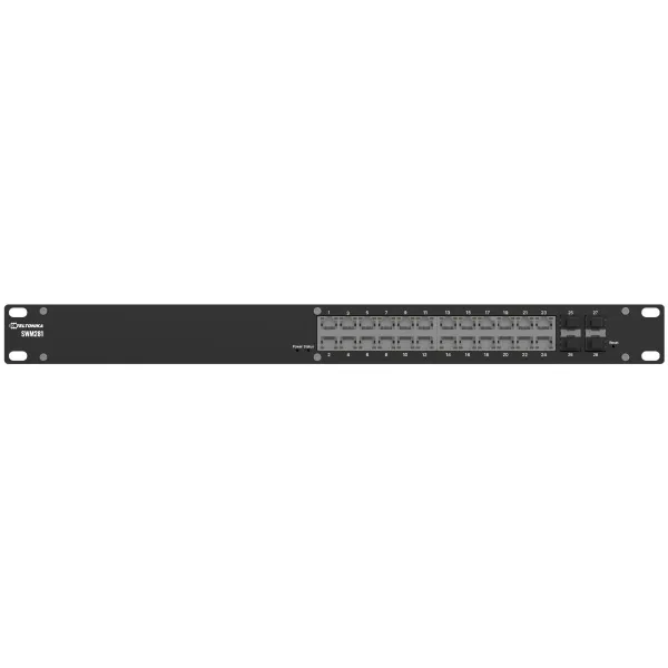 Teltonika Switch 24 x Gigabit Ethernet ports PROFINET and MRP support | SWM281 | Managed | Rackmountable | SFP ports quantity 4