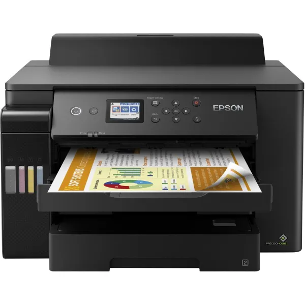 Epson EcoTank L11160 | Colour | Inkjet | Inkjet Photo Printers | Wi-Fi | Maximum ISO A-series paper size A3+ | Black