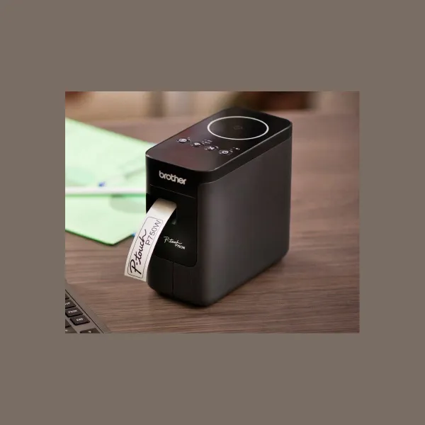 Brother PT-P750W | Mono | Thermal | Label Printer | Wi-Fi | Maximum ISO A-series paper size Other | Black