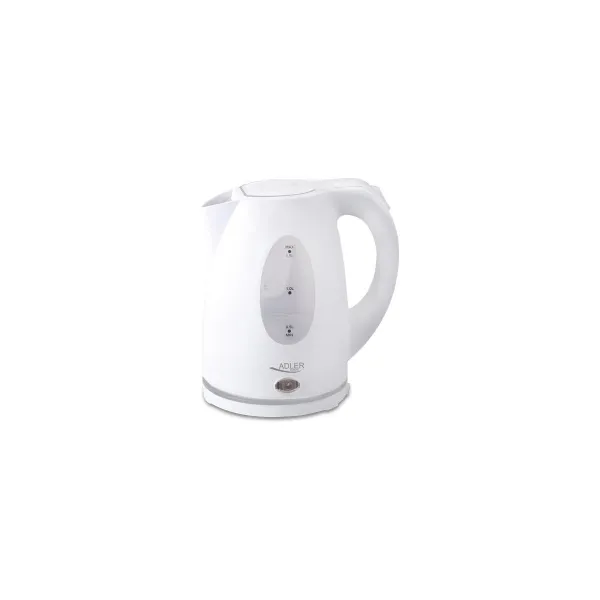 Adler | Kettle | AD 1207 | Standard | 2000 W | 1.5 L | Plastic | 360° rotational base | White