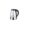 Adler | Kettle | AD 1225 | Standard | 2000 W | 1.7 L | Glass | 360° rotational base | Transparent/Stainless steel