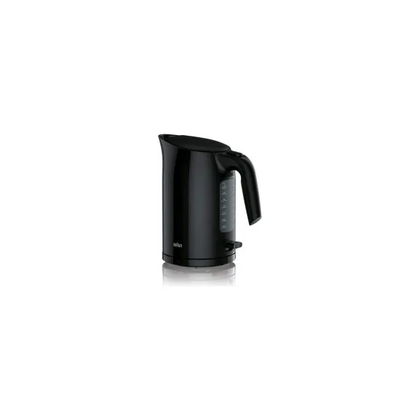 Braun | Kettle | WK3100BK PurEase | Standard | 2200 W | 1.7 L | Plastic | 360° rotational base | Black