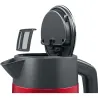 Bosch | Kettle | DesignLine TWK4P434 | Electric | 2400 W | 1.7 L | Stainless steel | 360° rotational base | Red/Black