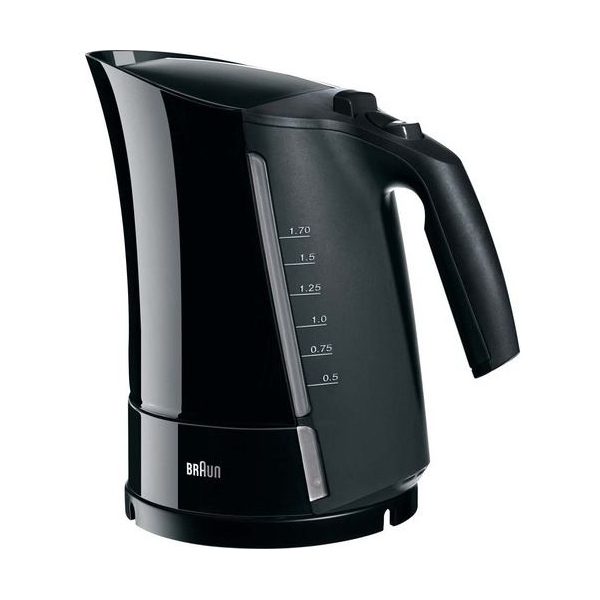 Braun | WK 300 | Standard kettle | 2200 W | 1.7 L | Plastic | 360° rotational base | Black