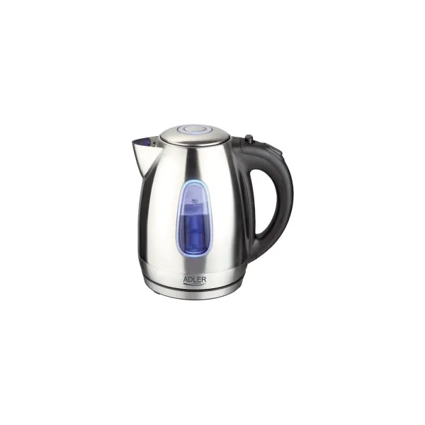 Adler | Kettle | AD 1223 | Standard | 2200 W | 1.7 L | Stainless steel | 360° rotational base | Stainless steel