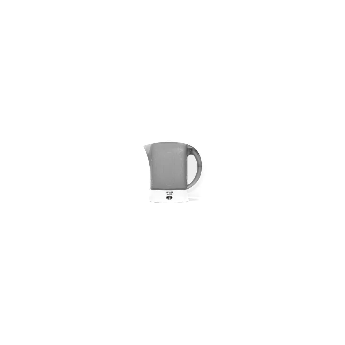 Adler | Travel Kettle | AD 1268 | Standard | 600 W | 0.6 L | Plastic | White