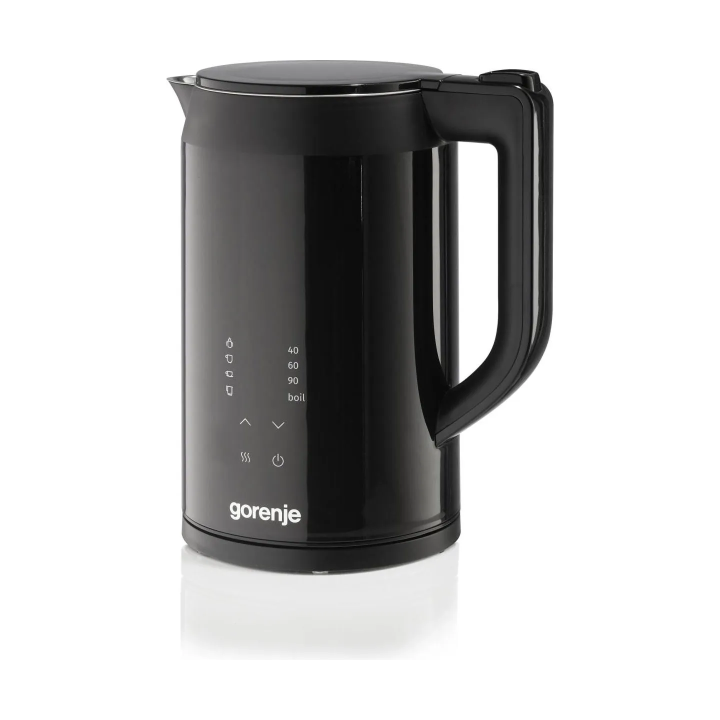 Gorenje Kettle | K17DWDII | Electric | 2200 W | 1.7 L | Stainless Steel | 360° rotational base | Black