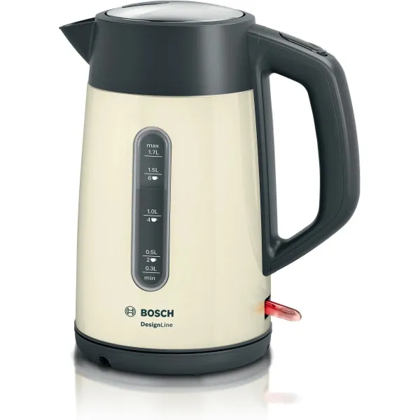 Bosch | Kettle | TWK4P437 | Electric | 2400 W | 1.7 L | Stainless steel | Beige