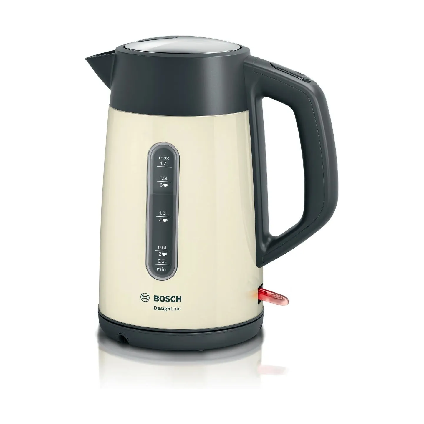 Bosch | Kettle | TWK4P437 | Electric | 2400 W | 1.7 L | Stainless steel | Beige
