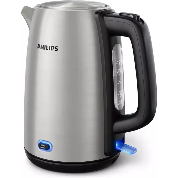 Philips | Kettle | HD9353/90 Viva Collection | Electric | 1740-2060 W | 1.7 L | Stainless steel | 360° rotational base | Stainle