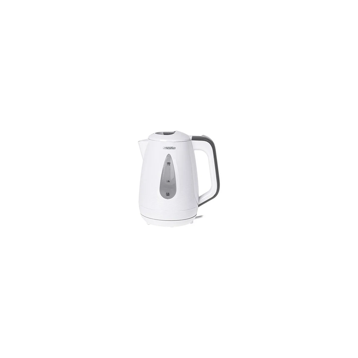 Mesko Kettle | MS 1261g | Electric | 2200 W | 1.7 L | Polypropylene | 360° rotational base | Grey