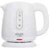 Adler Kettle | AD 1373 | Electric | 850 W | 1 L | Polypropylene | 360° rotational base | White