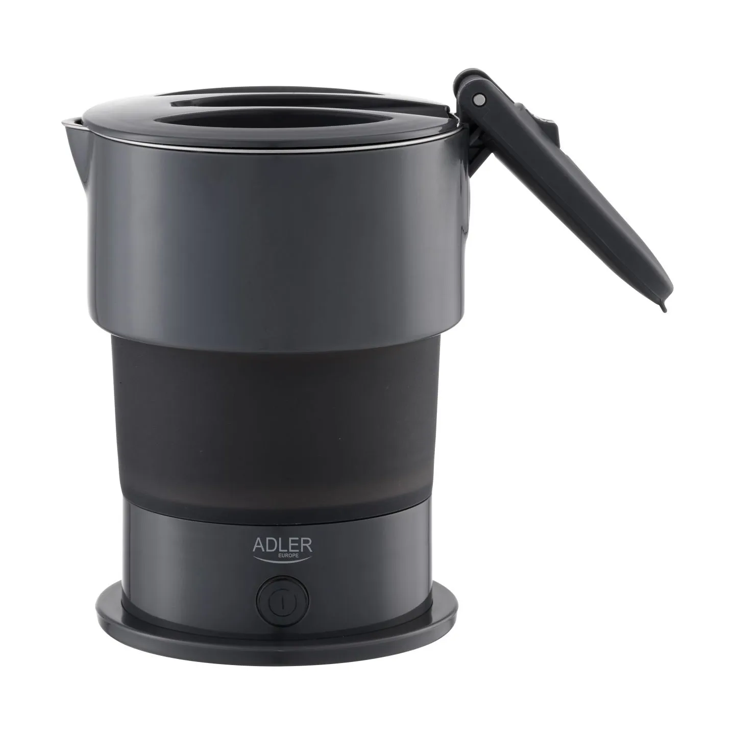 Adler Silicon Travel Kettle | AD 1377 | Travel Kettle | 600 W | 0.6 L | Silicon | Grey