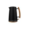 Cecotec Kettle | ThermoSense 400 | Electric | 3000 W | 1.7 L | Stainless steel/BPA | 360° rotational base | Black Woody