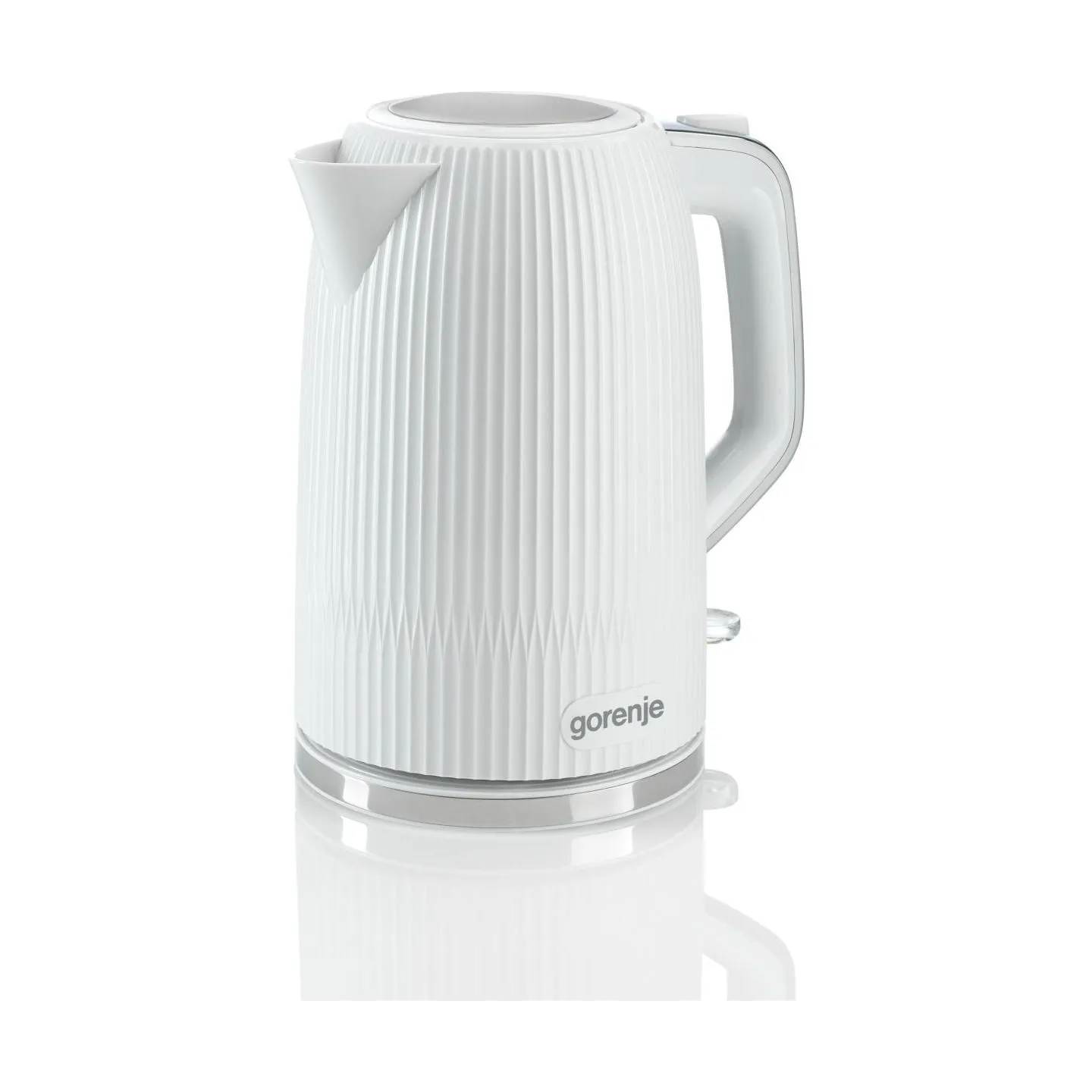 Gorenje Kettle | K17DPW | Electric | 2200 W | 1.7 L | Stainless steel | 360° rotational base | White