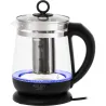 Adler Kettle | AD 1299 | Electric | 2200 W | 1.5 L | Glass | 360° rotational base | Black