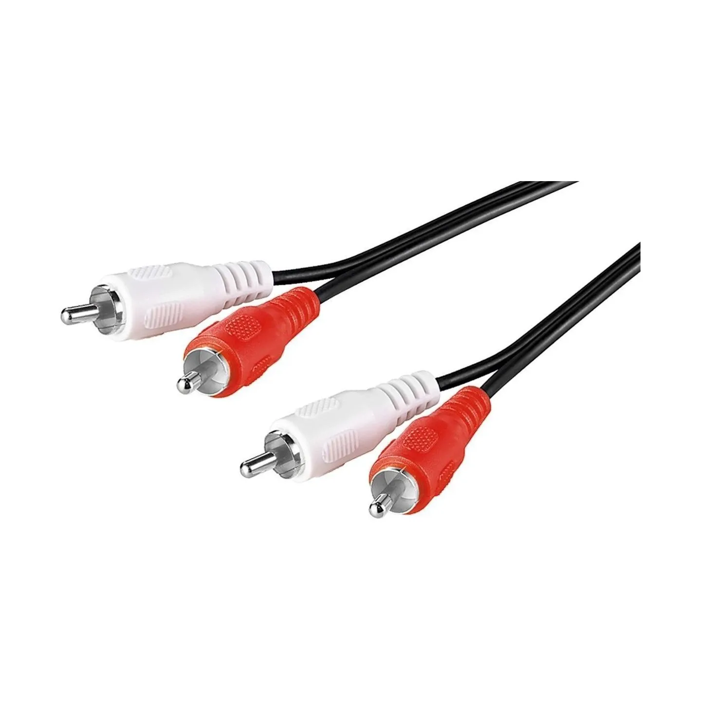 Goobay | Stereo RCA cable 2x RCA | 50030 | 2 RCA male (audio left/right) | 2 RCA male (audio left/right)