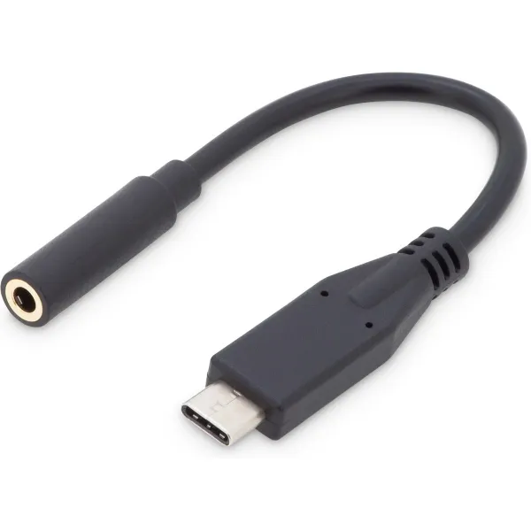 Digitus | USB Type-C Audio adapter cable, Type-C - 3.5mm M/F, 0.2m, Audio input/output, Version 3.1 | AK-300321-002-S | Type-C |