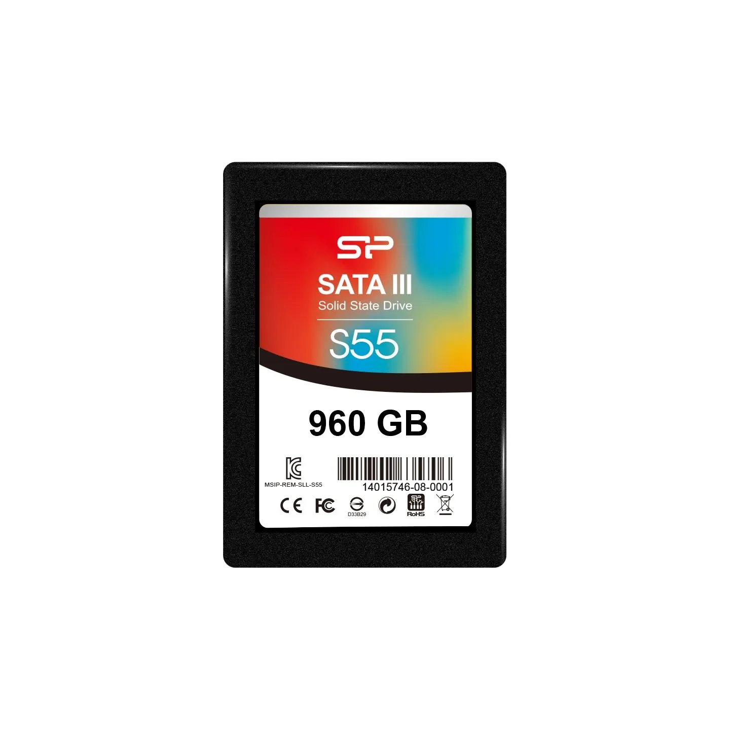 Silicon Power | Slim S55 | 960 GB | SSD form factor 2.5" | Solid-state drive interface Serial ATA III