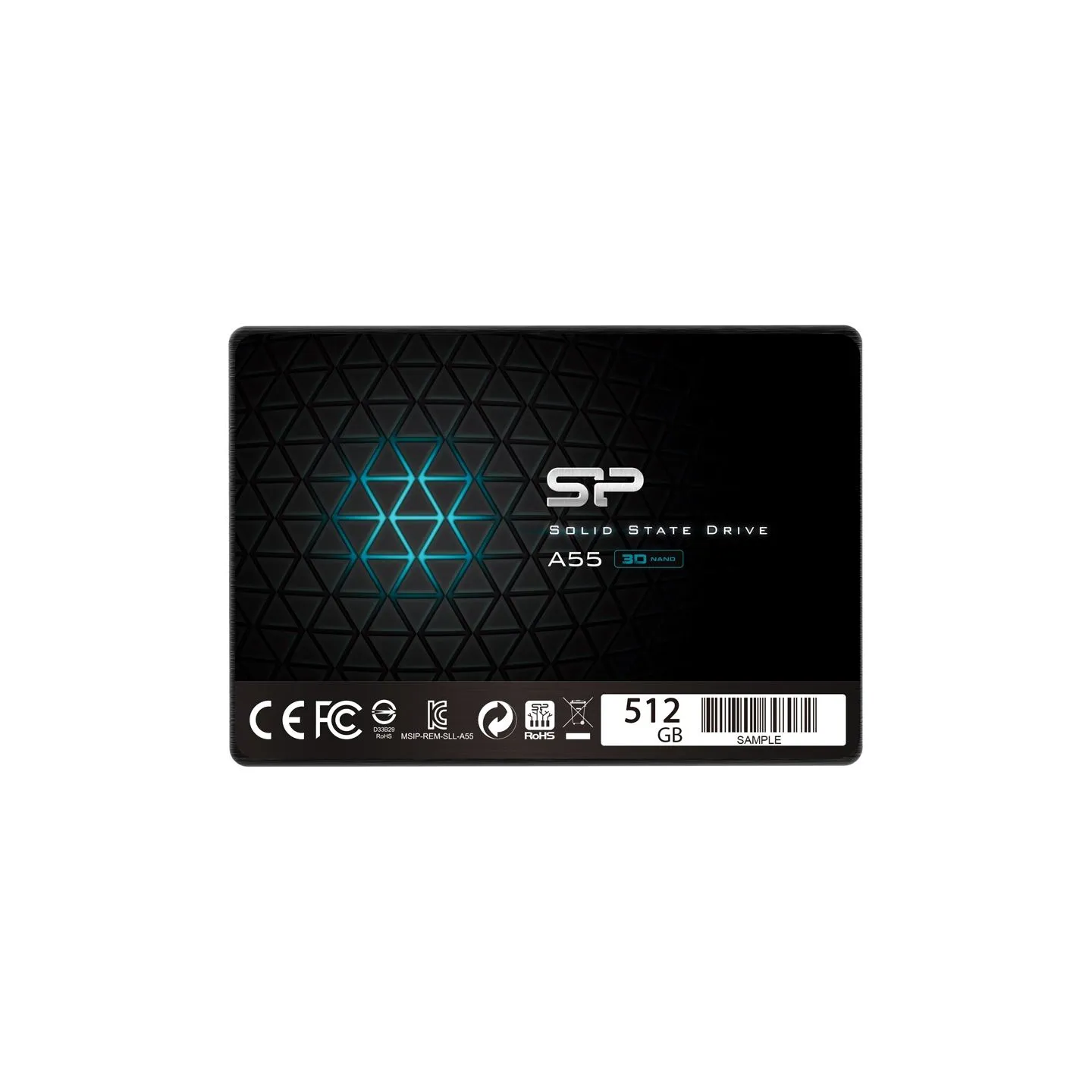 Silicon Power | A55 | 512 GB | SSD form factor 2.5" | Solid-state drive interface SATA | Read speed 560 MB/s | Write speed 530 M
