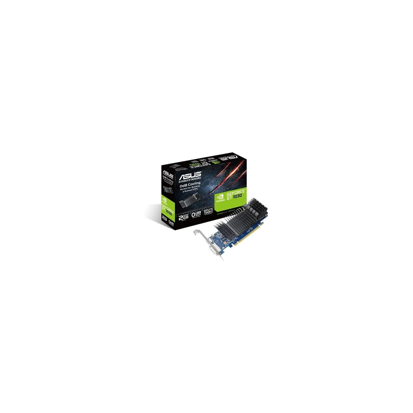 Asus | GT1030-SL-2G-BRK | NVIDIA | 2 GB | GeForce GT 1030 | GDDR5 | DVI-D ports quantity 1 | HDMI ports quantity 1 | PCI Express