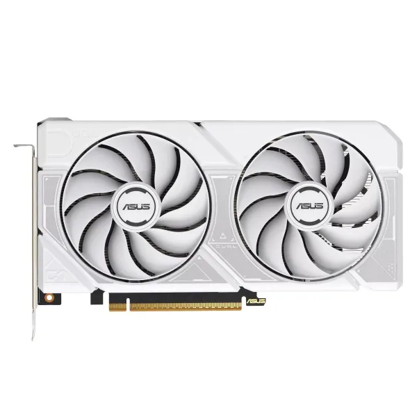Asus Dual GeForce RTX 5060 White OC Edition 8GB GDDR7 | NVIDIA | 8 GB | GeForce RTX 5060 | GDDR7 | HDMI ports quantity 1 | PCI E