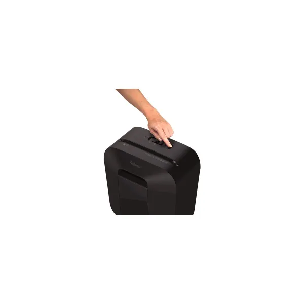 Fellowes Powershred | LX25M | Black | 11.5 L | Credit cards shredding | Paper handling standard/output 6 sheets per pass | Mini-