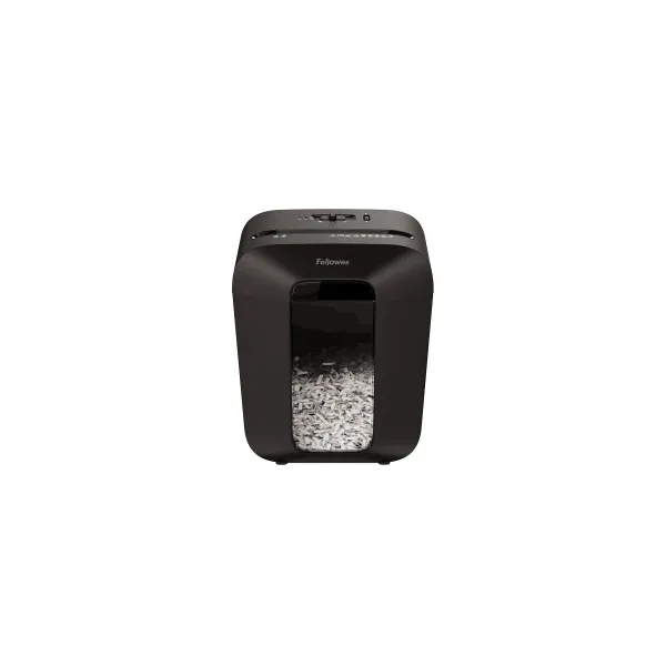 Fellowes Powershred | LX50 | Black | 17 L | Credit cards shredding | Paper handling standard/output 9 sheets per pass | Cross-Cu