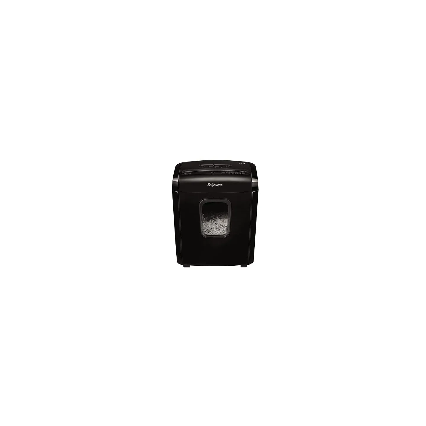 Fellowes Powershred | 6M | Black | 13 L | Credit cards shredding | Paper handling standard/output 6 sheets per pass | Mini-Cut S