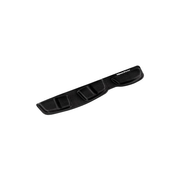 Fellowes Health-V Fabrik Keyboard Palm Support | Keyboard Palm | Black