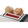 Bosch | DesignLine Toaster | TAT4P420 | Power 970 W | Number of slots 2 | Housing material Stainless Steel | Stainless steel/Bla