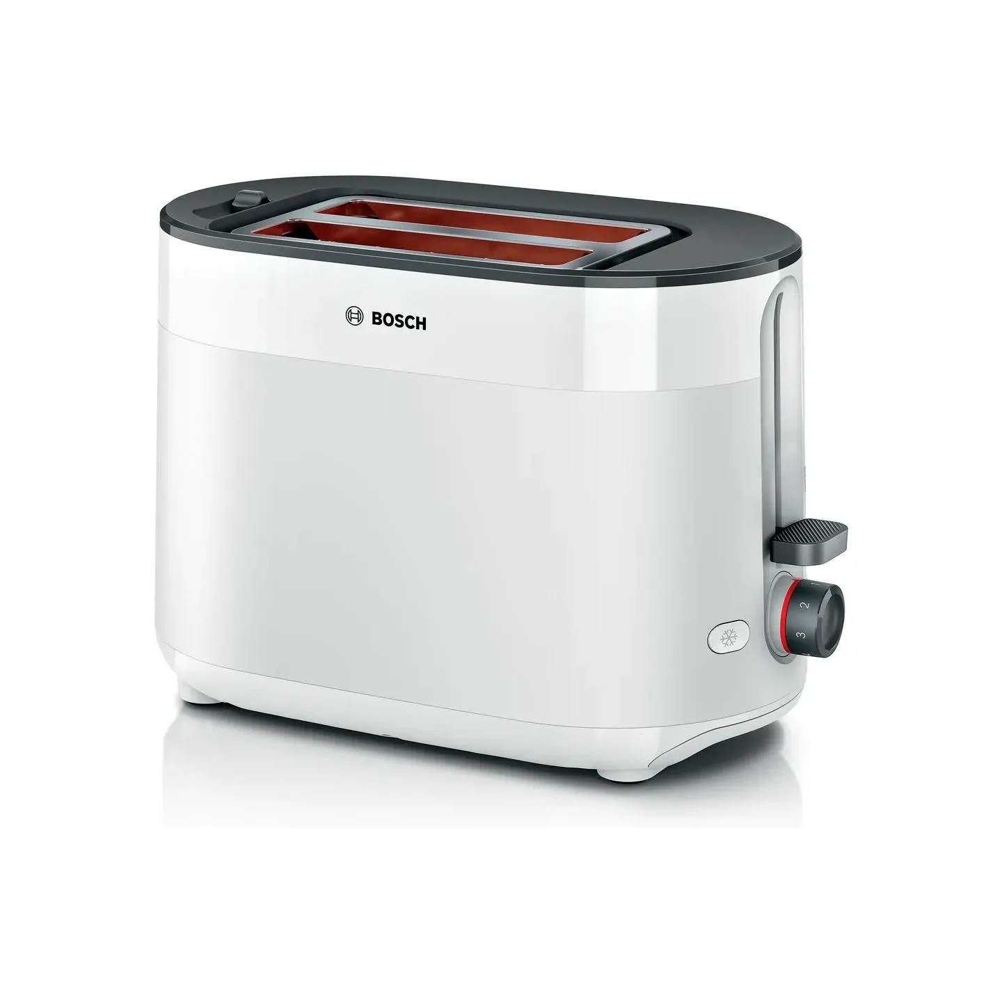 Bosch Compact Toaster | TAT2M121 MyMoment | Power 950 W | Number of slots 2 | Housing material Plastic | White