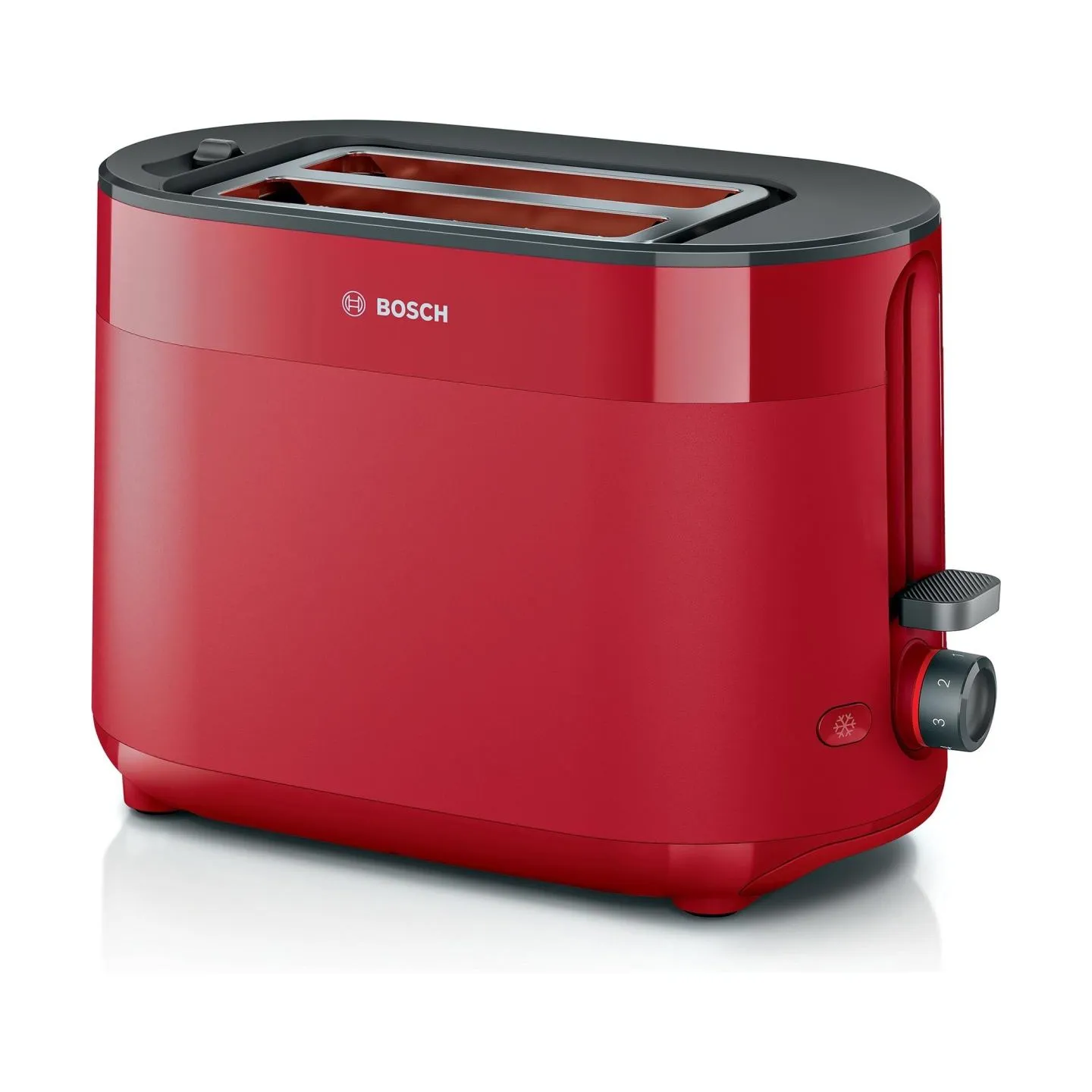 Bosch Compact Toaster | TAT2M124 MyMoment | Power 950 W | Number of slots 2 | Housing material Plastic | Red