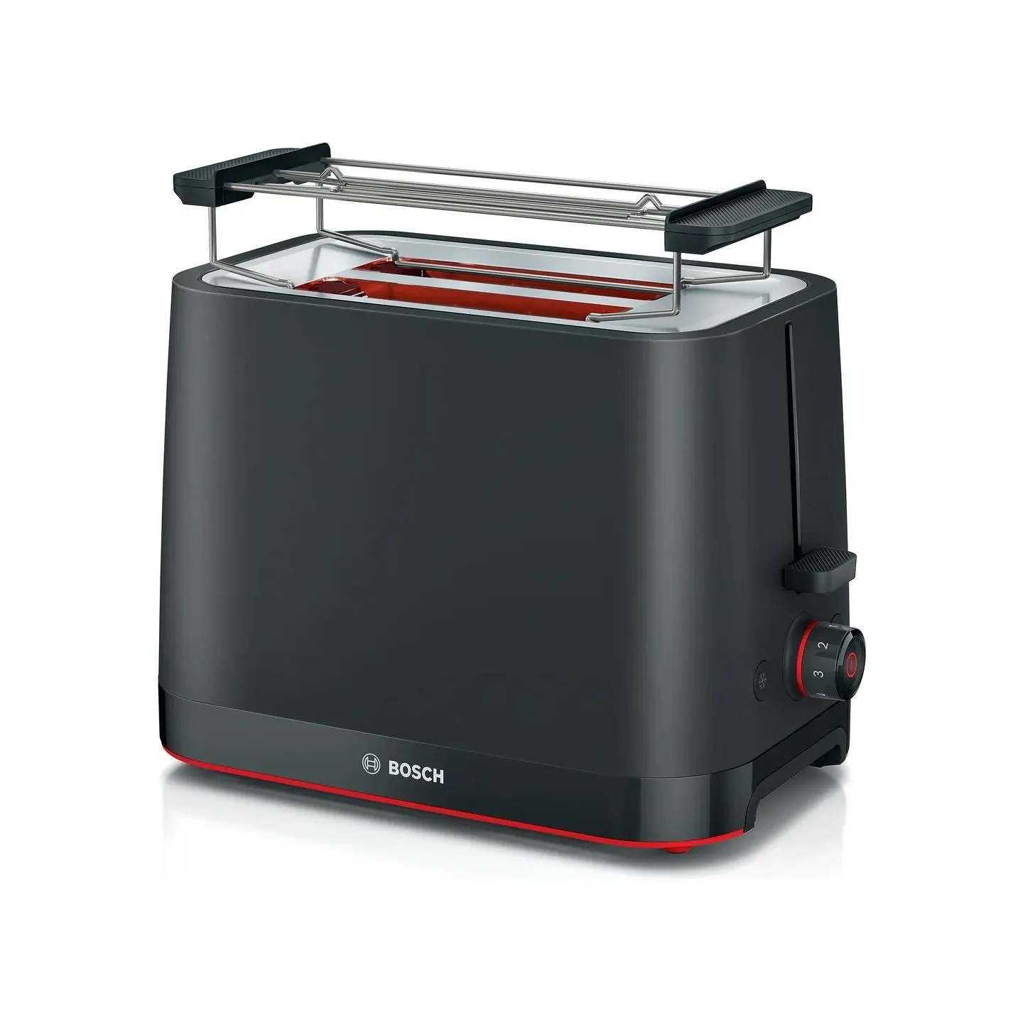 Bosch Compact Toaster | TAT3M123 MyMoment | Power 950 W | Number of slots 2 | Housing material Plastic | Black