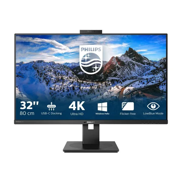 Philips | Monitor | 329P1H | 31.5 " | IPS | 4K UHD | 16:9 | 60 Hz | 4 ms | 3840 x 2160 | 350 cd/m² | HDMI ports quantity 2 | Bla