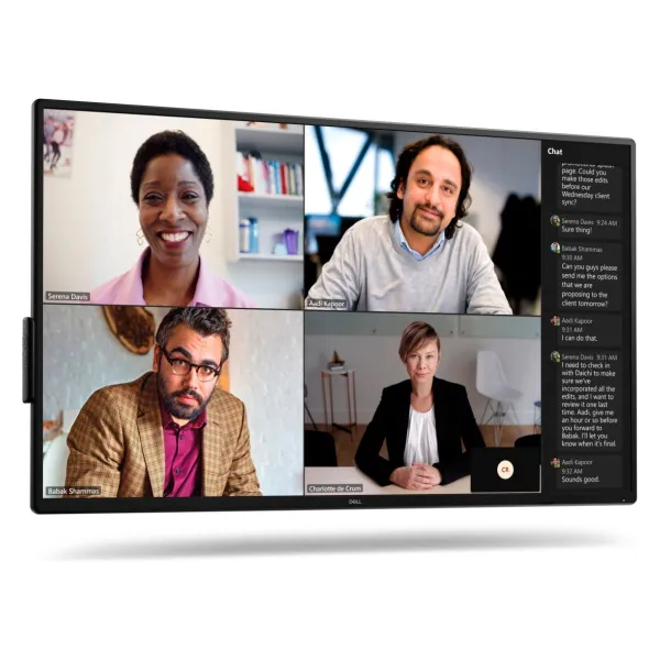 Dell | P5525QC | 55 " | IPS | 4K UHD | 16:9 | 60 Hz | 8 ms | 3840x 2160 pixels | 400 cd/m² | HDMI ports quantity 2
