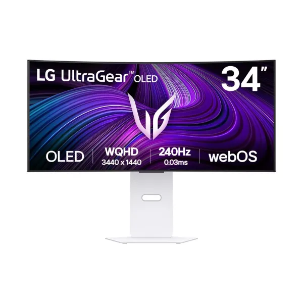 LG | 34GX90SA-W | 34 " | OLED | 21:9 | 240 Hz | 1 ms | 3440 x 1440 pixels | 250 cd/m² | HDMI ports quantity 2 | White