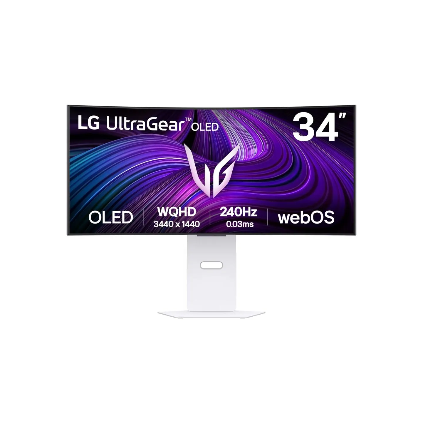 LG | 34GX90SA-W | 34 " | OLED | 21:9 | 240 Hz | 1 ms | 3440 x 1440 pixels | 250 cd/m² | HDMI ports quantity 2 | White